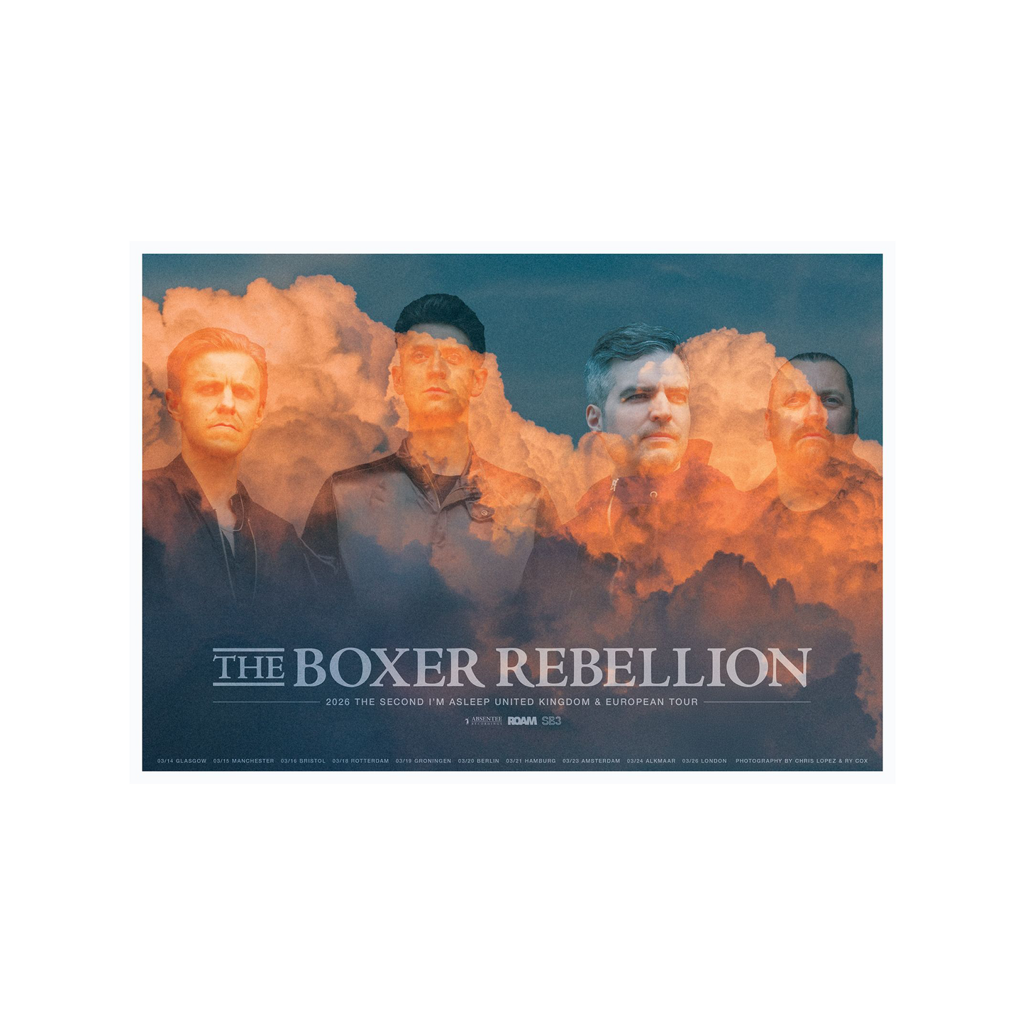 The Second I'm Asleep - Silver Vinyl, Poster + Signed Photo Print