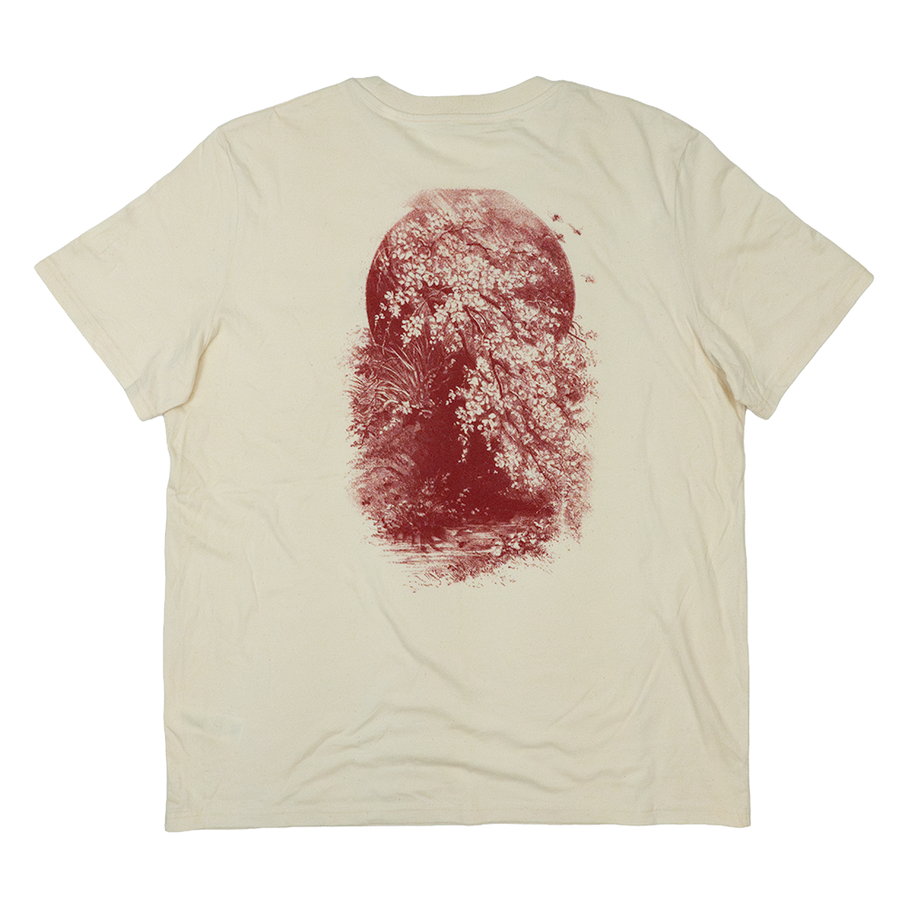FLOWERS IN THE WATER – NATURAL TEE