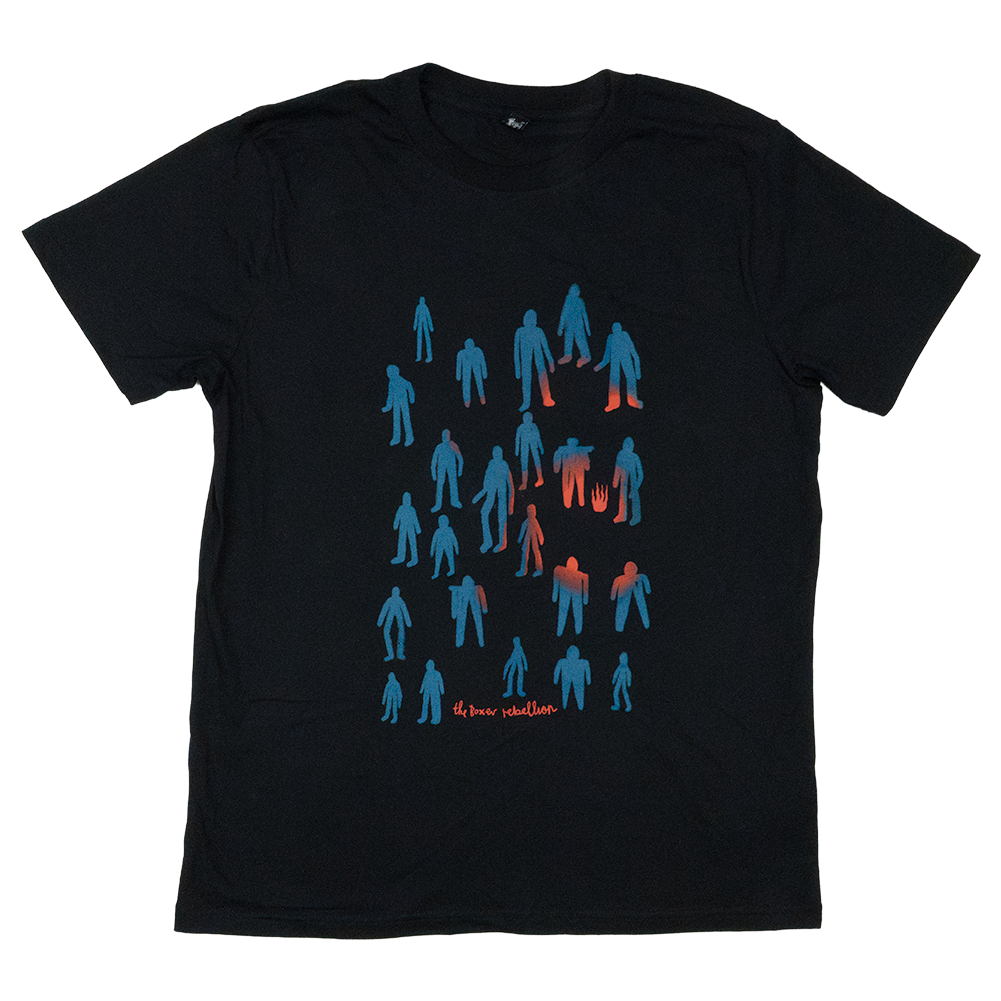 A MAN AS ALIVE AS THE CITY - BLACK TEE