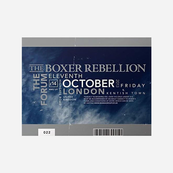 The Boxer Rebellion Live At The Forum CD – The Boxer