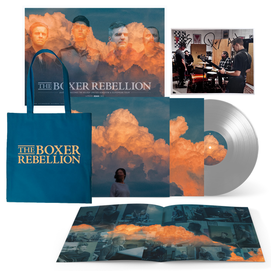 The Second I'm Asleep - Silver Vinyl, Tote Bag, Poster + Signed Photo Print