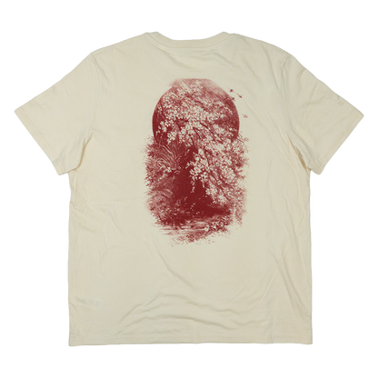 FLOWERS IN THE WATER – NATURAL TEE