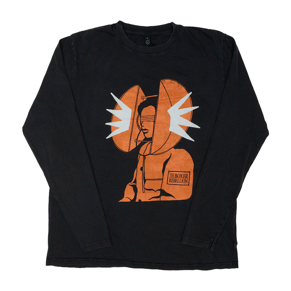 CAUSE FOR ALARM - BLACK LONG SLEEVE TEE