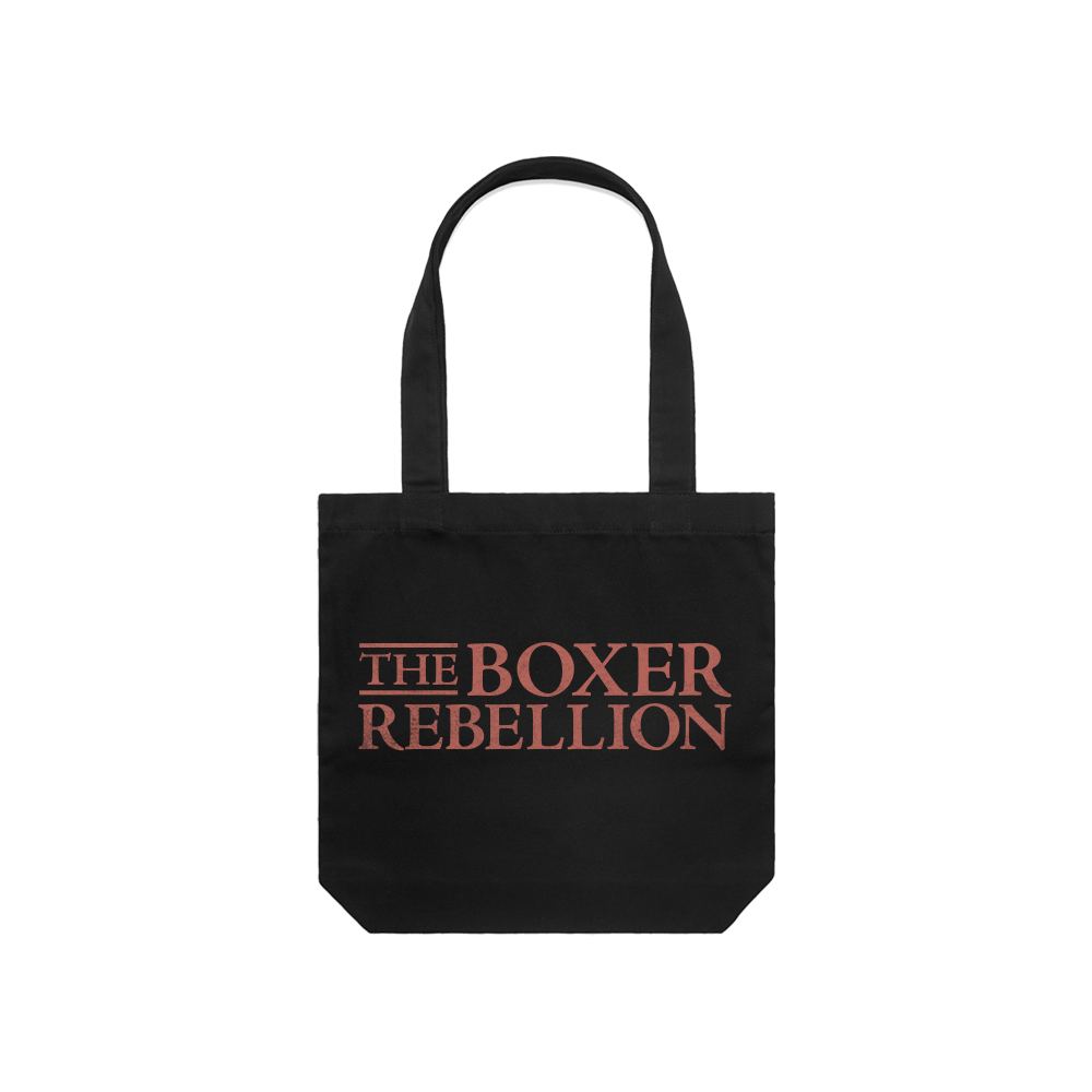 The Boxer Rebellion Logo Black Tote