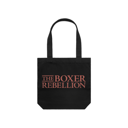 The Boxer Rebellion Logo Black Tote