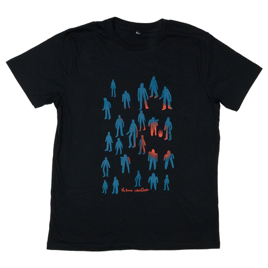 A MAN AS ALIVE AS THE CITY - BLACK TEE