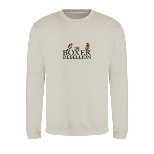TBR BIRDS LOGO SWEATSHIRT - NATURAL