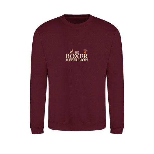 TBR BIRDS LOGO SWEATSHIRT - BURGUNDY